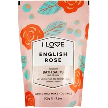 I love I Love... Signature English Rose Badesalz 500 g