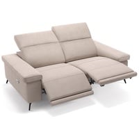 Sofanella 2-Sitzer Stoff Urbana, Relaxsofa, Designsofa, Designer Couch, Italienisches Sofa, 2er Sofa beige