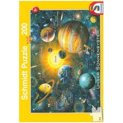 Schmidt Spiele Puzzle Unser Sonnensystem (Kinderpuzzle), 299 Puzzleteile