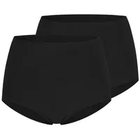 SCHIESSER Maxislip 2 St. Schwarz 40