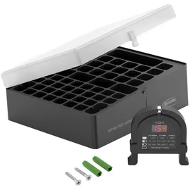 Ansmann Aufbewahrungsbox für Akkus, mit Batterie Tester