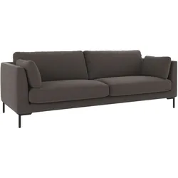 Sofa Corwin 3-Sitzer, Bezug Rita Dunkelgrau