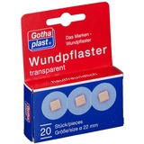 Gothaplast Wundpflaster transparent Durchm. 2.2 cm