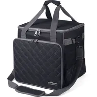 Phoenix Phönix Overlocktasche Quilt Design schwarz