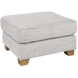Soho Hocker Franka 75 x 42 x 62 cm Weiß