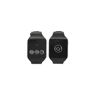 Kabelloses Rufsystem, Kabelloses Watch Pager Rufsystem für Senioren, Wasserdichtes Schwesternrufsystem, Wiederaufladbarer Akku für ältere Menschen
