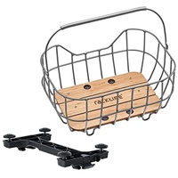 Racktime Baskit Breeze 2.0 Fahrradkorb silber (23015)