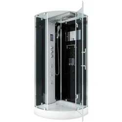 AcquaVapore D37-13R1 Dusche Duschtempel Komplett Duschkabine -Th. 90x90 OHNE 2K Scheiben Versiegelung