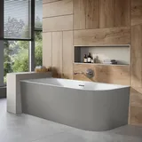 Villeroy & Boch Embrace Eck-Badewanne mit Verkleidung, UBA180EMB9CL3SV-RW,