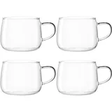 LEONARDO Teetasse 0,45 l Transparent 4 St.