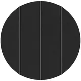 vidaXL Rundpoolabdeckung Schwarz Ø 500 cm