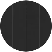 vidaXL Rundpoolabdeckung Schwarz Ø 500 cm