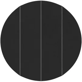 vidaXL Rundpoolabdeckung Schwarz Ø 500 cm