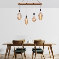 GLOBO Lighting Esszimmer 90 cm, schwarz matt,