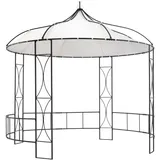 Teenpull – Pavillon 300 X 290 Cm Weiß Rund