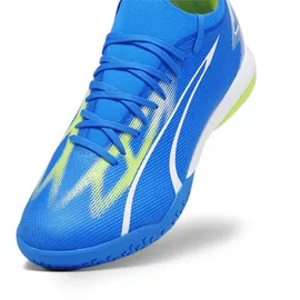 Puma Ultra Match It Hallenschuhe Herren blue/puma white/pro green 41