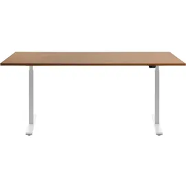 TOPSTAR Schreibtisch E-Table Buche / Weiß
