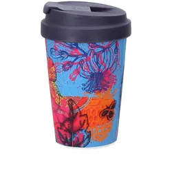 chic.mic Kaffeebecher bioloco plant easy cup Psychodelic Garden