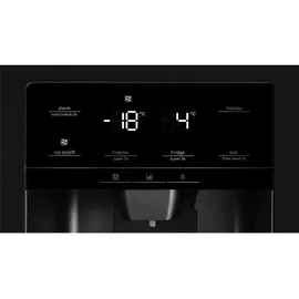 Bosch KAD93ABEP Serie 6 Side-by-Side (562 l, 1787 mm hoch, Schwarz)