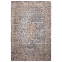 Vintage Teppich Castle 140 x 200 cm Mischgewebe Blau