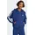 adidas Essentials 3-Streifen French Terry Reißverschlusspullover Dark Blue / White S