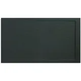 Ottofond Duschwanne Zona 120x80/3 cm, Anthrazit