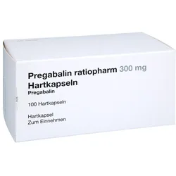 Pregabalin Ratiopharm 300 mg Hartkapseln 100 St