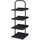 [en.casa] Poytya Schuhregal 96 x 34 x 32 cm schwarz