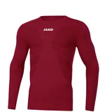 Jako Comfort 2.0 langarm Funktionsshirt weinrot M