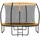 Songmics Gartentrampolin 305 cm inkl. Sicherheitsnetz schwarz/orange