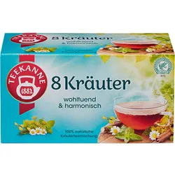 TEEKANNE 8 Kräuter Tee 20 Portionen