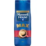 Maxwell House Max löslicher Bohnenkaffee, Instant Kaffee, 500 g im Vorteilsbeutel, für 280 Getränke