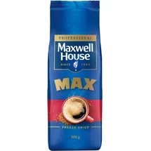 Maxwell House Max löslicher Bohnenkaffee, Instant Kaffee, 500 g im Vorteilsbeutel, für 280 Getränke