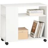 SoBuy FBT34 Aktenschrank 70 x 35 x 60 cm weiß