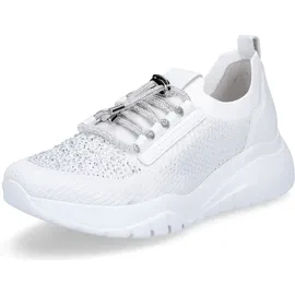 Gabor Sportliche Schnürschuhe in weiß | Gr.: 41