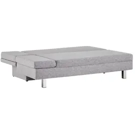 Sofa.de Schlafcouch Webstoff 2-Sitzer Grau