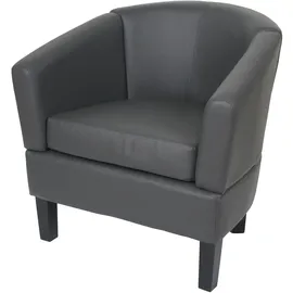 MCW Lounge-Sessel MCW-O17 Kunstleder 0 x 0 x 0 cm Grau