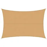 casa pura Wasserabweisendes Sonnensegel rechteckig 300 x 500 cm Sand