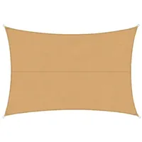 casa pura Wasserabweisendes Sonnensegel rechteckig 300 x 500 cm Sand