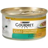 Gourmet - Gold Double Pleasure mit Kaninchen und Leber Purina 85 Gramm