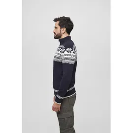 Brandit Textil Troyer Norweger Blau 2XL