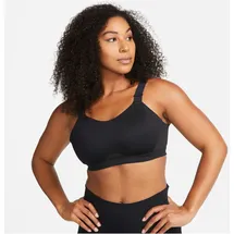 Nike Alpha verstellbarer High Support Sport-BH Damen 010 black/black/dk smoke grey/dk smoke grey M A-B