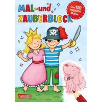 Carlsen Verlag Mal- und Zauberblock: Malblock mit über 100 magischen Motiven
