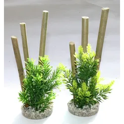 Sydeco Bamboo forest 20 Zentimeter Aquariendekoration