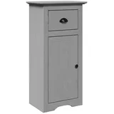 vidaXL Badschrank BODO Grau 44x30x90 cm