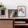 Relaxdays Bilderrahmen 2er Set schwarz A4 2 St.
