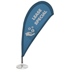 Showdown Displays Fahnenmast »Promoflag Tisch 45cm Basis + Stange« - ohne Bezug