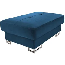 Mirjan24 Polsterhocker, Blau, Holz, 2-Sitzer, Rechteckig, 104x42x67 cm, Wohnzimmer, Hocker, Sitzhocker