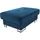 Mirjan24 Polsterhocker, Blau, Holz, 2-Sitzer, Rechteckig, 104x42x67 cm, Wohnzimmer, Hocker, Sitzhocker