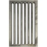 SPEEDPLANT Hochwertiger Ascherost 18 x 30 cm Ofenrost Kaminrost Liegerost Tafelrost Feuerrost - Premiumqualität, Stärke 13 mm